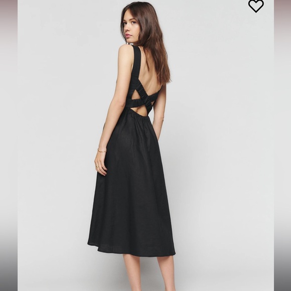Reformation Frieda Linen Dress - Picture 1 of 5
